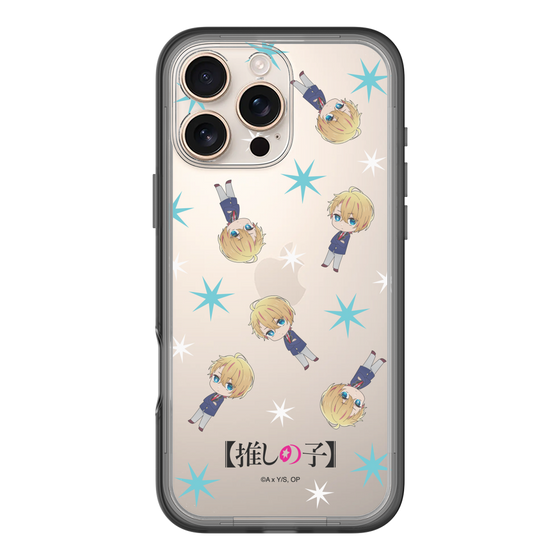 Slim Protection Premium Case［ 【OSHI NO KO】 -  Aqua - Mini Character Pattern ］