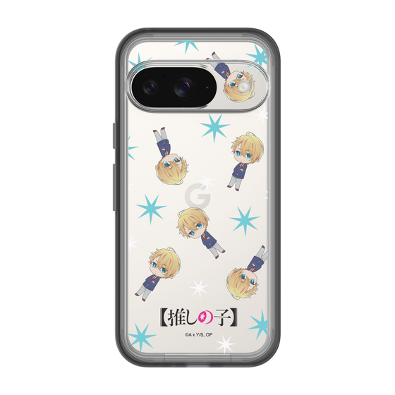 Slim Protection Premium Case［ 【OSHI NO KO】 -  Aqua - Mini Character Pattern ］
