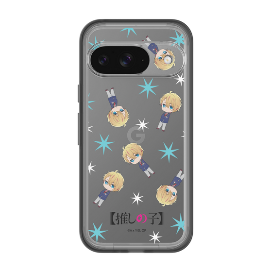 Slim Protection Premium Case［ 【OSHI NO KO】 -  Aqua - Mini Character Pattern ］