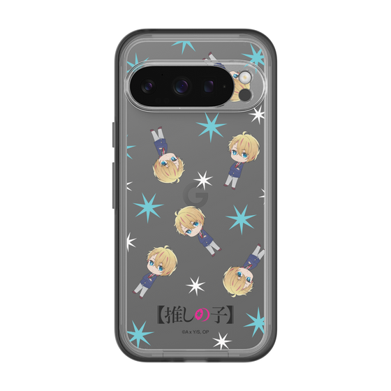 Slim Protection Premium Case［ 【OSHI NO KO】 -  Aqua - Mini Character Pattern ］