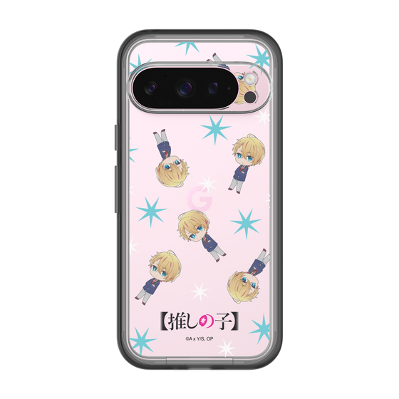 Slim Protection Premium Case［ 【OSHI NO KO】 -  Aqua - Mini Character Pattern ］