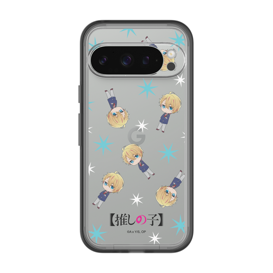 Slim Protection Premium Case［ 【OSHI NO KO】 -  Aqua - Mini Character Pattern ］