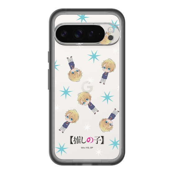 Slim Protection Premium Case［ 【OSHI NO KO】 -  Aqua - Mini Character Pattern ］
