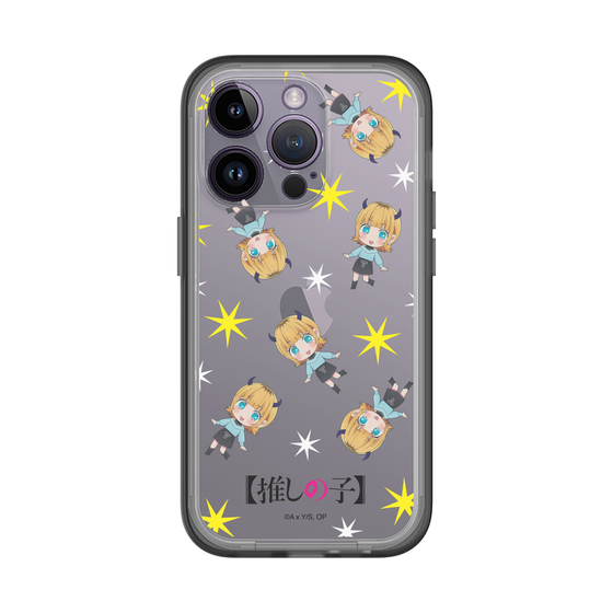 Slim Protection Premium Case［ 【OSHI NO KO】 -  MEMcho - Mini Character Pattern ］