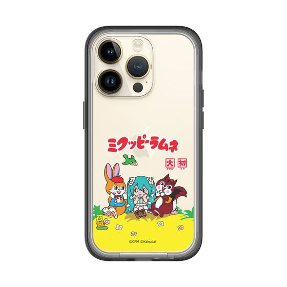 Slim Protection Premium Case［ Hatsune Miku × Kuppy Ramune – Package – Clear ］