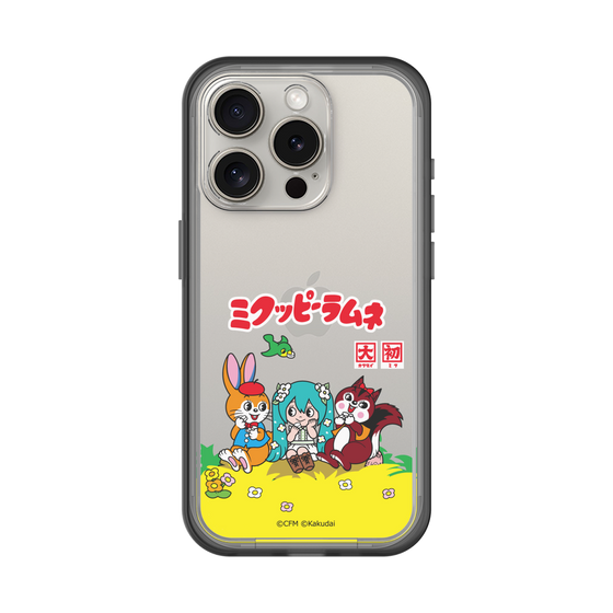 Slim Protection Premium Case［ Hatsune Miku × Kuppy Ramune – Package – Clear ］