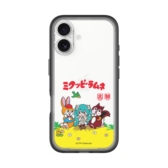 Slim Protection Premium Case［ Hatsune Miku × Kuppy Ramune – Package – Clear ］