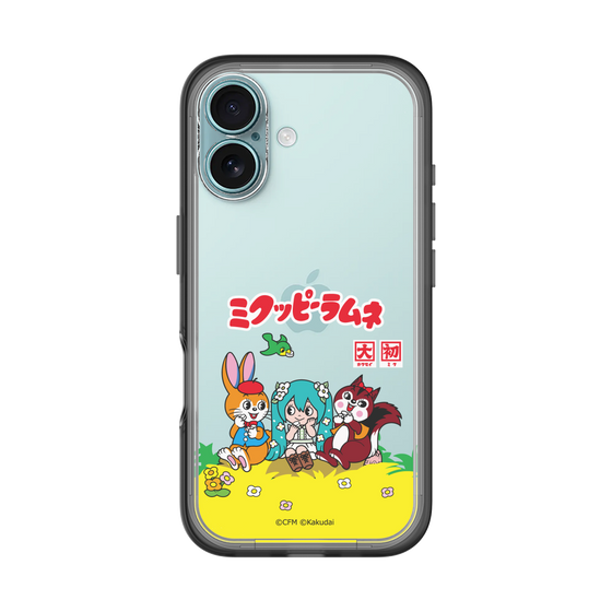 Slim Protection Premium Case［ Hatsune Miku × Kuppy Ramune – Package – Clear ］