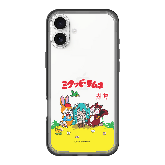 Slim Protection Premium Case［ Hatsune Miku × Kuppy Ramune – Package – Clear ］