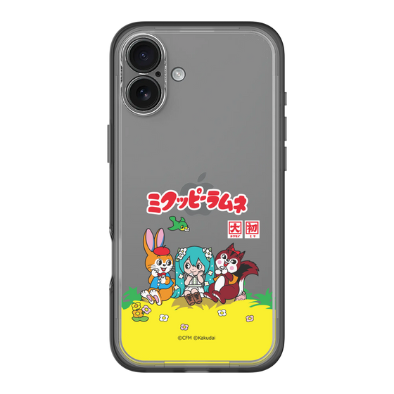 Slim Protection Premium Case［ Hatsune Miku × Kuppy Ramune – Package – Clear ］