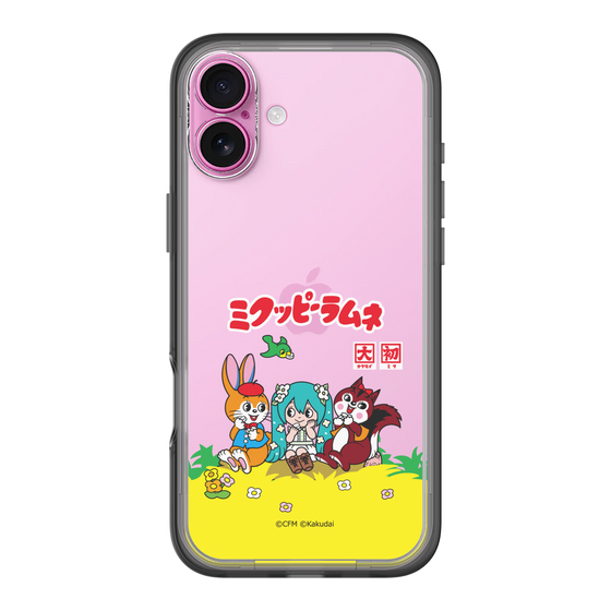 Slim Protection Premium Case［ Hatsune Miku × Kuppy Ramune – Package – Clear ］