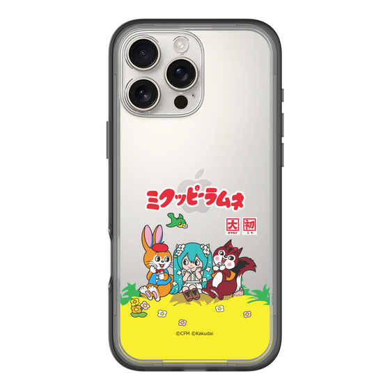 Slim Protection Premium Case［ Hatsune Miku × Kuppy Ramune – Package – Clear ］