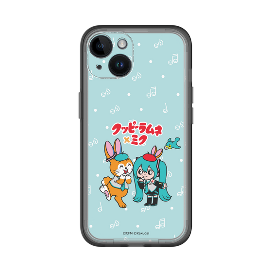 Slim Protection Premium Case［ Hatsune Miku × Kuppy Ramune – Hatsune Miku × Kuppy – Chibi Illustration ］