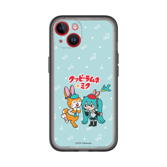Slim Protection Premium Case［ Hatsune Miku × Kuppy Ramune – Hatsune Miku × Kuppy – Chibi Illustration ］