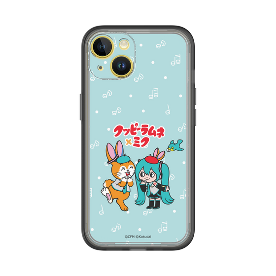 Slim Protection Premium Case［ Hatsune Miku × Kuppy Ramune – Hatsune Miku × Kuppy – Chibi Illustration ］