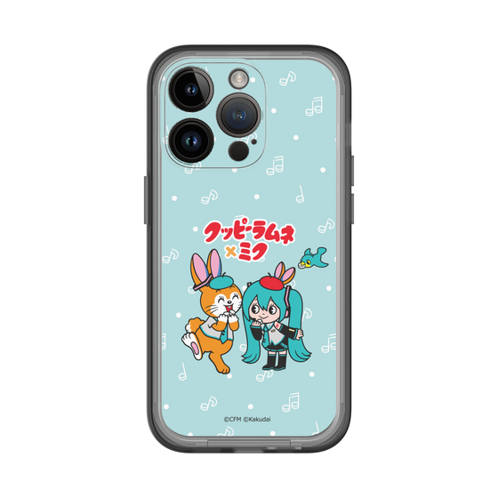 Slim Protection Premium Case［ Hatsune Miku × Kuppy Ramune – Hatsune Miku × Kuppy – Chibi Illustration ］