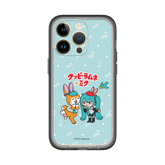 Slim Protection Premium Case［ Hatsune Miku × Kuppy Ramune – Hatsune Miku × Kuppy – Chibi Illustration ］