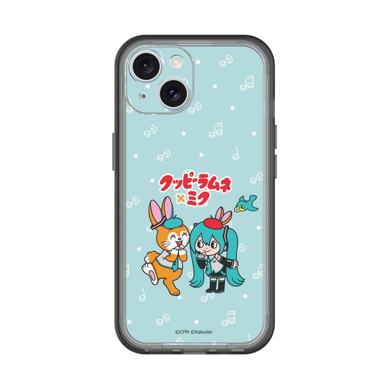 Slim Protection Premium Case［ Hatsune Miku × Kuppy Ramune – Hatsune Miku × Kuppy – Chibi Illustration ］