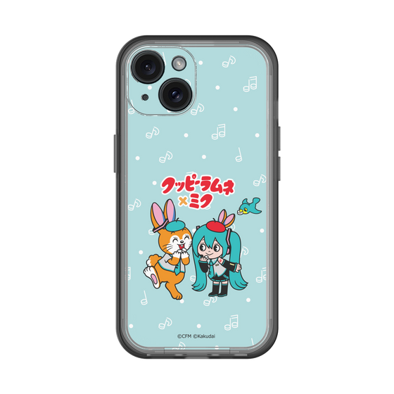 Slim Protection Premium Case［ Hatsune Miku × Kuppy Ramune – Hatsune Miku × Kuppy – Chibi Illustration ］