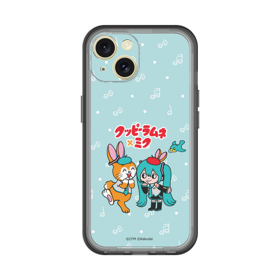 Slim Protection Premium Case［ Hatsune Miku × Kuppy Ramune – Hatsune Miku × Kuppy – Chibi Illustration ］