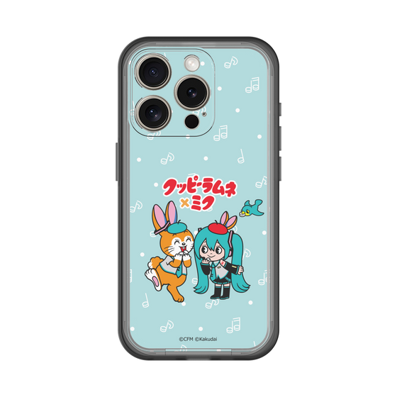 Slim Protection Premium Case［ Hatsune Miku × Kuppy Ramune – Hatsune Miku × Kuppy – Chibi Illustration ］