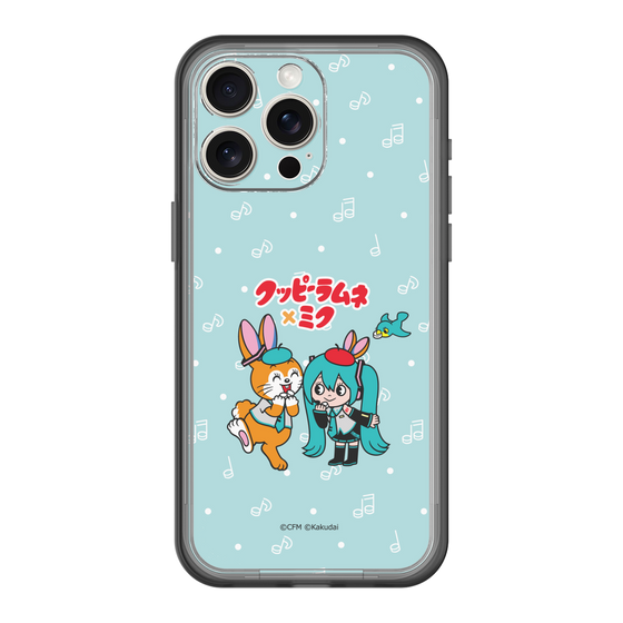 Slim Protection Premium Case［ Hatsune Miku × Kuppy Ramune – Hatsune Miku × Kuppy – Chibi Illustration ］