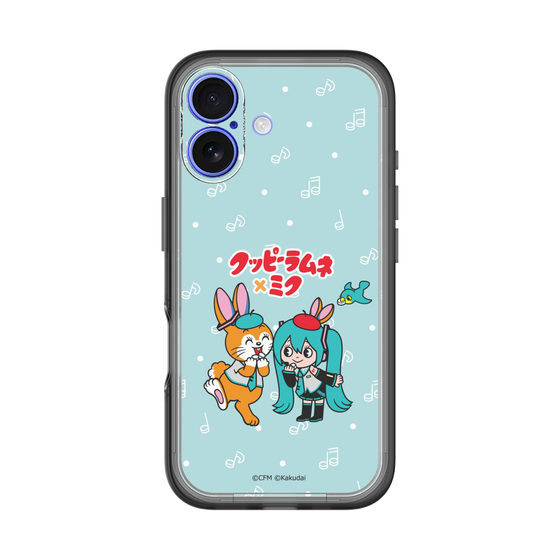 Slim Protection Premium Case［ Hatsune Miku × Kuppy Ramune – Hatsune Miku × Kuppy – Chibi Illustration ］