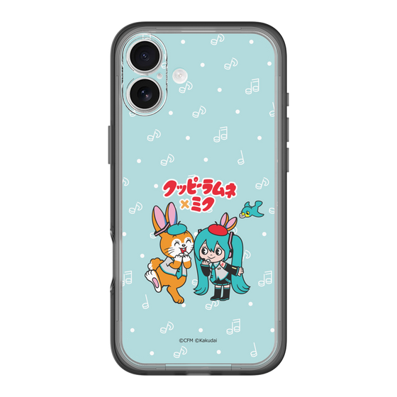 Slim Protection Premium Case［ Hatsune Miku × Kuppy Ramune – Hatsune Miku × Kuppy – Chibi Illustration ］