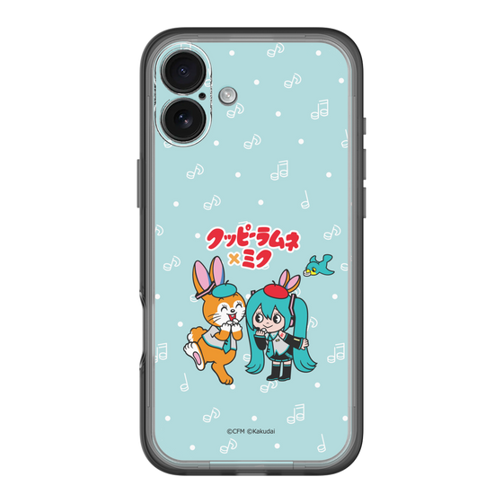 Slim Protection Premium Case［ Hatsune Miku × Kuppy Ramune – Hatsune Miku × Kuppy – Chibi Illustration ］