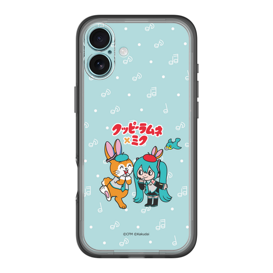 Slim Protection Premium Case［ Hatsune Miku × Kuppy Ramune – Hatsune Miku × Kuppy – Chibi Illustration ］