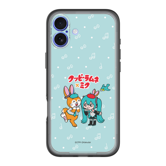 Slim Protection Premium Case［ Hatsune Miku × Kuppy Ramune – Hatsune Miku × Kuppy – Chibi Illustration ］