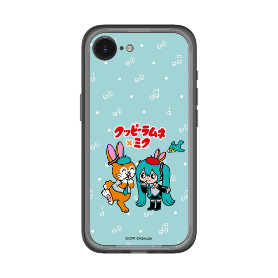 Slim Protection Premium Case［ Hatsune Miku × Kuppy Ramune – Hatsune Miku × Kuppy – Chibi Illustration ］