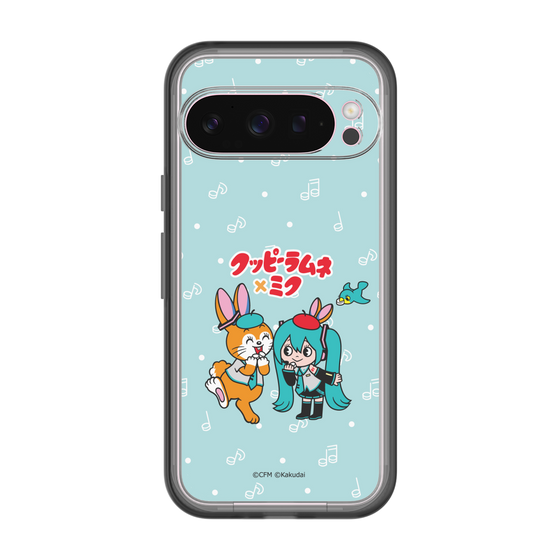 Slim Protection Premium Case［ Hatsune Miku × Kuppy Ramune – Hatsune Miku × Kuppy – Chibi Illustration ］