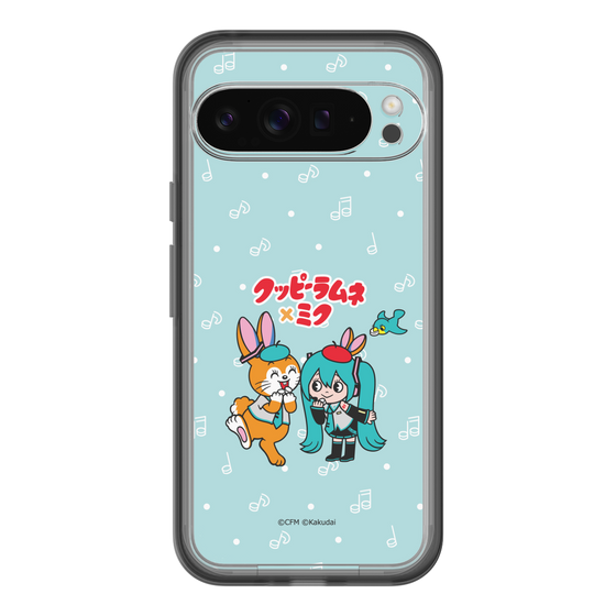 Slim Protection Premium Case［ Hatsune Miku × Kuppy Ramune – Hatsune Miku × Kuppy – Chibi Illustration ］