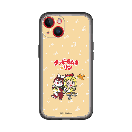 Slim Protection Premium Case［ Hatsune Miku × Kuppy Ramune – Kagamine Rin × Ram – Chibi Illustration ］