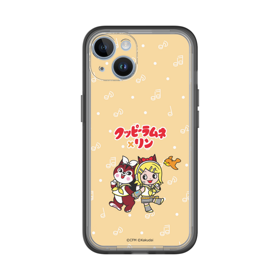 Slim Protection Premium Case［ Hatsune Miku × Kuppy Ramune – Kagamine Rin × Ram – Chibi Illustration ］