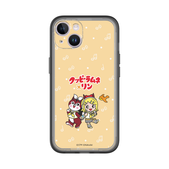 Slim Protection Premium Case［ Hatsune Miku × Kuppy Ramune – Kagamine Rin × Ram – Chibi Illustration ］