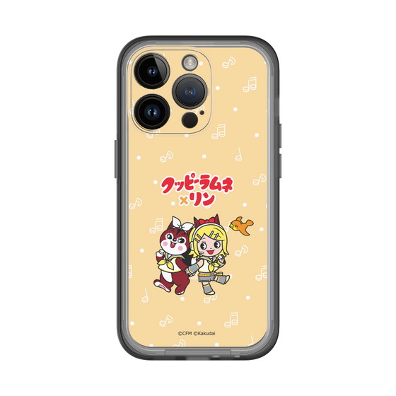 Slim Protection Premium Case［ Hatsune Miku × Kuppy Ramune – Kagamine Rin × Ram – Chibi Illustration ］