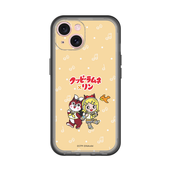 Slim Protection Premium Case［ Hatsune Miku × Kuppy Ramune – Kagamine Rin × Ram – Chibi Illustration ］