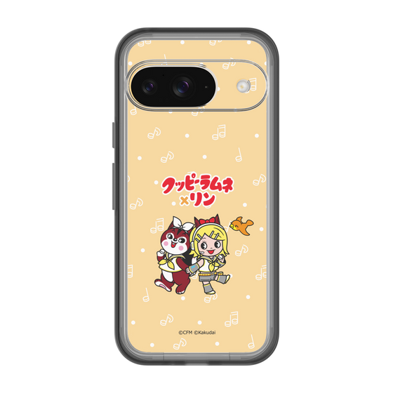 Slim Protection Premium Case［ Hatsune Miku × Kuppy Ramune – Kagamine Rin × Ram – Chibi Illustration ］