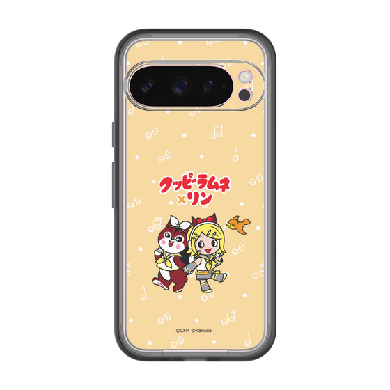 Slim Protection Premium Case［ Hatsune Miku × Kuppy Ramune – Kagamine Rin × Ram – Chibi Illustration ］