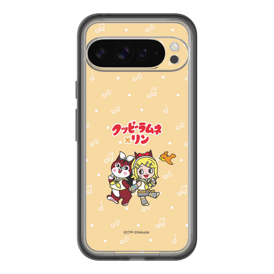 Slim Protection Premium Case［ Hatsune Miku × Kuppy Ramune – Kagamine Rin × Ram – Chibi Illustration ］