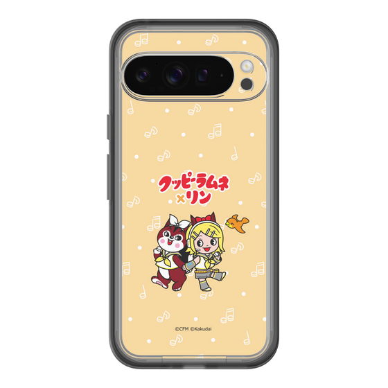 Slim Protection Premium Case［ Hatsune Miku × Kuppy Ramune – Kagamine Rin × Ram – Chibi Illustration ］