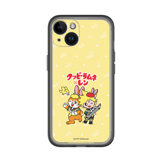 Slim Protection Premium Case［ Hatsune Miku × Kuppy Ramune – Kagamine Len × Kuppy – Chibi Illustration ］