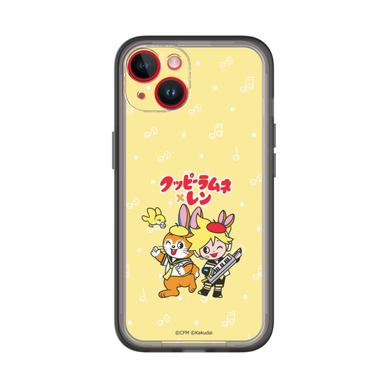 Slim Protection Premium Case［ Hatsune Miku × Kuppy Ramune – Kagamine Len × Kuppy – Chibi Illustration ］