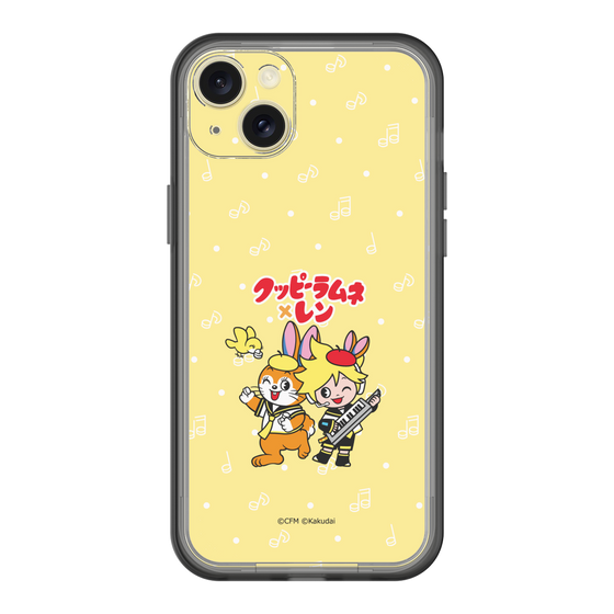 Slim Protection Premium Case［ Hatsune Miku × Kuppy Ramune – Kagamine Len × Kuppy – Chibi Illustration ］