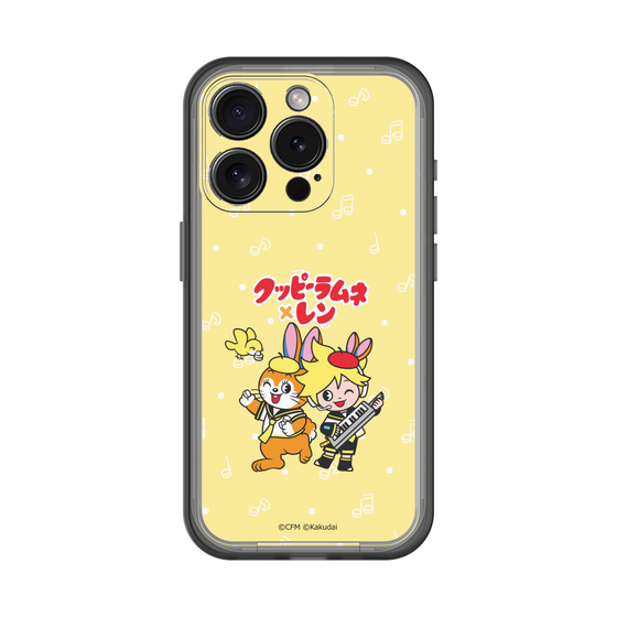 Slim Protection Premium Case［ Hatsune Miku × Kuppy Ramune – Kagamine Len × Kuppy – Chibi Illustration ］