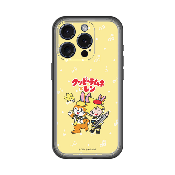 Slim Protection Premium Case［ Hatsune Miku × Kuppy Ramune – Kagamine Len × Kuppy – Chibi Illustration ］