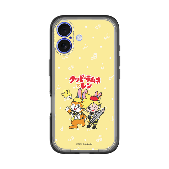 Slim Protection Premium Case［ Hatsune Miku × Kuppy Ramune – Kagamine Len × Kuppy – Chibi Illustration ］