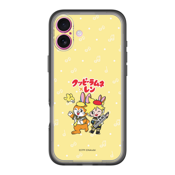 Slim Protection Premium Case［ Hatsune Miku × Kuppy Ramune – Kagamine Len × Kuppy – Chibi Illustration ］